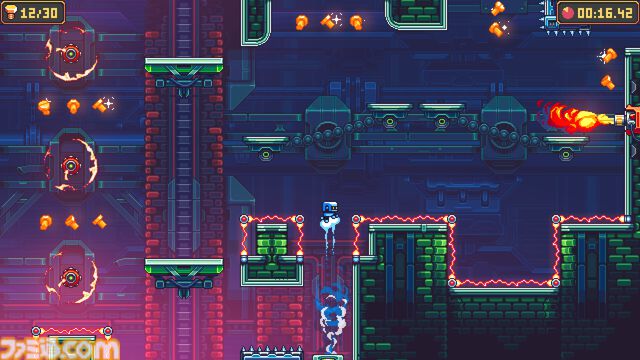ドット絵2Dアクション『BZZZT: バズボット！』が日本語対応。小さいAIロボが未来の世界でダッシュやギミックを使い激ムズステージを突き進む