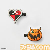 『キングダム ハーツ』シリーズ、ハロウィンタウンモチーフのヘアクリップセットと缶型グラスが登場。ヘアクリップセットが10月3日、缶型グラスが9月28日発売予定