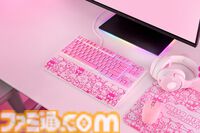 【Razer×サンリオ】ピンクでかわいい“ハローキティ”モチーフのゲーミングガジェットが登場。日本では現在(7/29)キーボードのみ購入可能