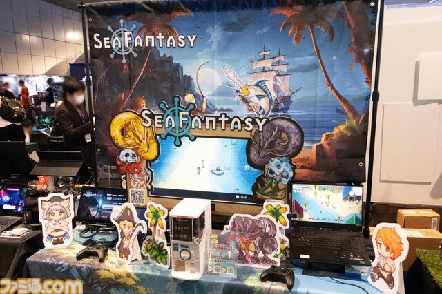 『Sea Fantasy』は“釣りで世界を救う”アクションRPG。釣りで集めた素材で装備を作るクラフト要素も楽しい【BitSummit Drift】