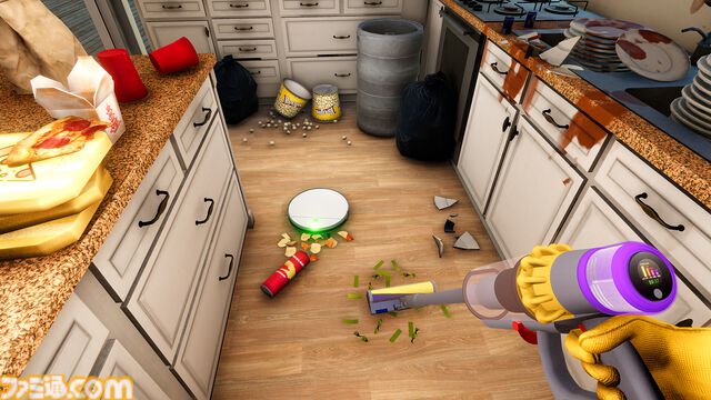 清掃員シミュレーション『Emergency Cleanup Co.』Steamで2024年発売。ゴミ屋敷をキレイにしつつ掃除ガジェットを揃える