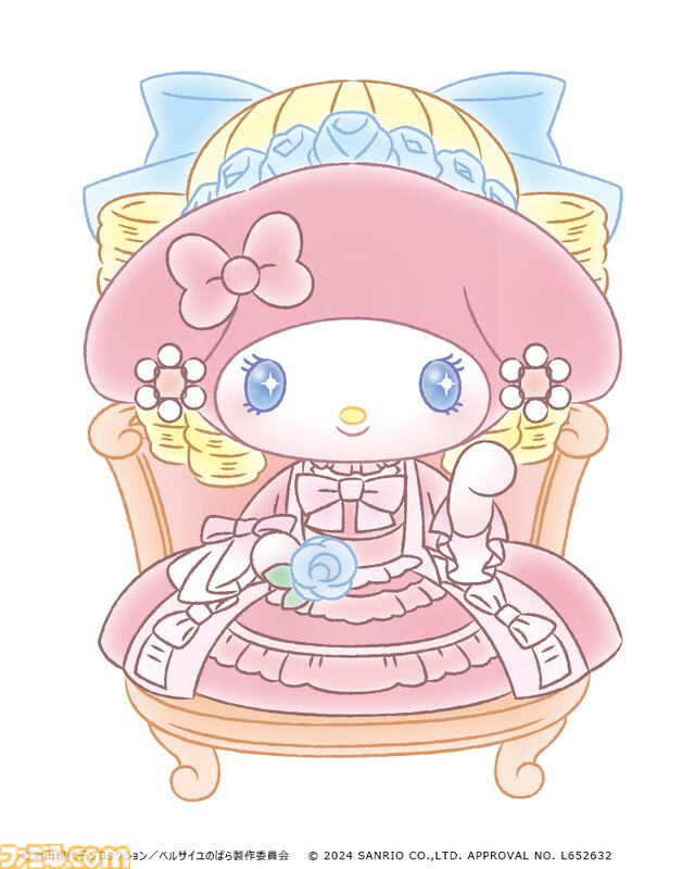 『ベルばら』がサンリオキャラクターズとコラボ。ハローキティがオスカル、マイメロディがアントワネットに変身【ベルサイユのばら】
