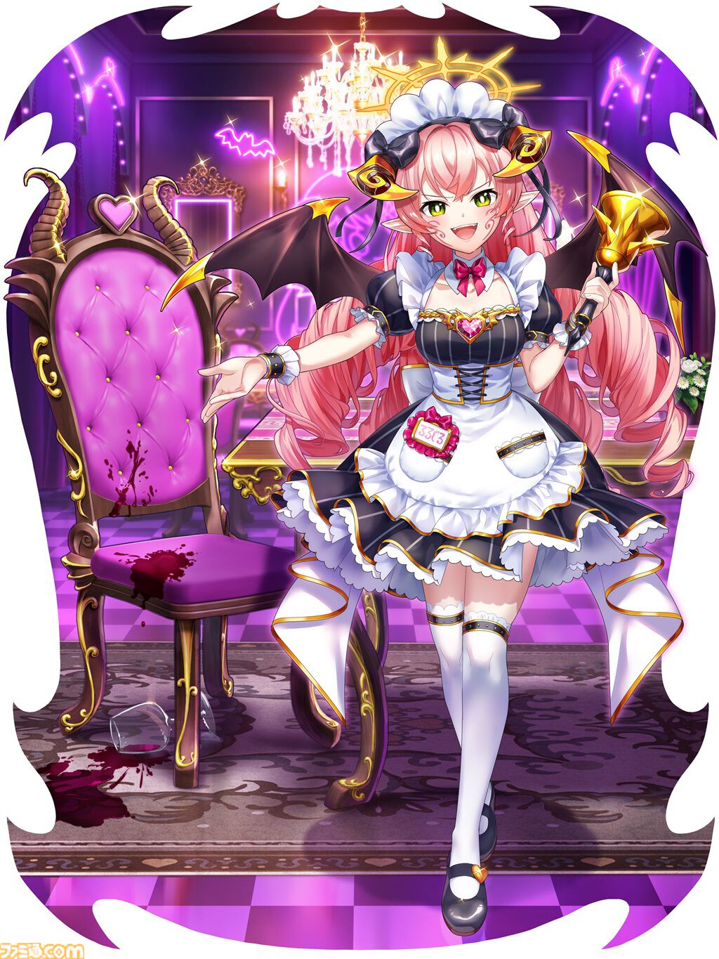 黒ウィズ』メイド姿のルルベル、ウリシラ、カナメ、イーディスが登場