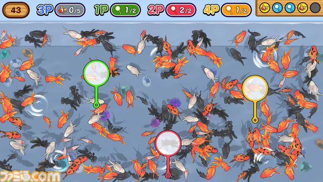 金魚すくいと人狼ゲームをミックスした『人狼金魚』本日（8/1）発売。群れに紛れて泳いでいる人狼金魚を見つけ出し、ポイですくい上げろ