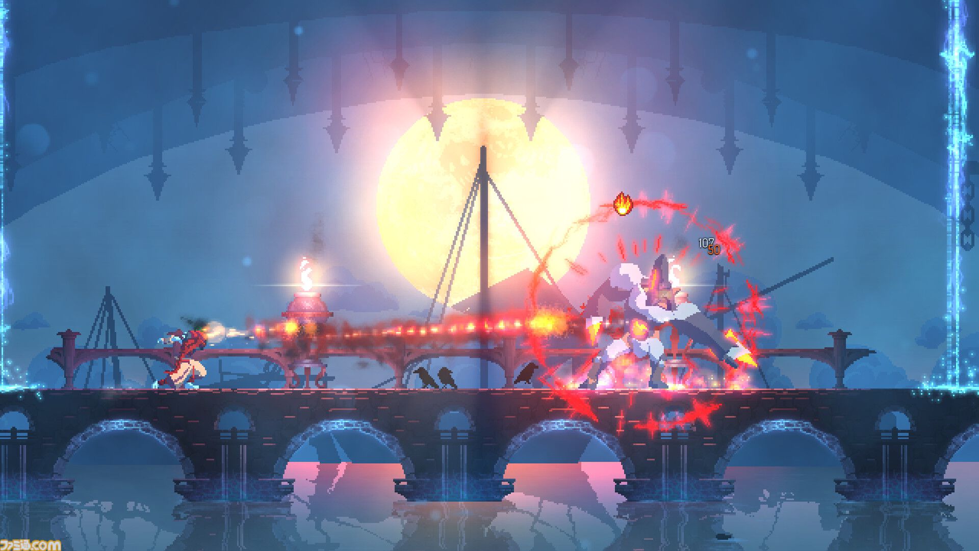 『Dead Cells』最終大型アップデートが8月19日に配信。ギロチンで処刑寸前の主人公が描かれたキーアートが公開