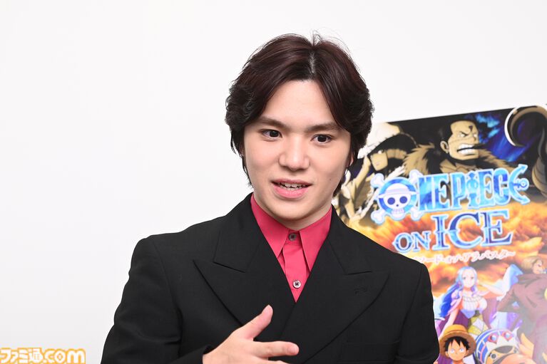 ワンピース・オン・アイス』宇野昌磨さんとゲーマー4人がきゃっきゃする記事。殴る蹴るには物理法則が邪魔 | ゲーム・エンタメ最新情報のファミ通.com