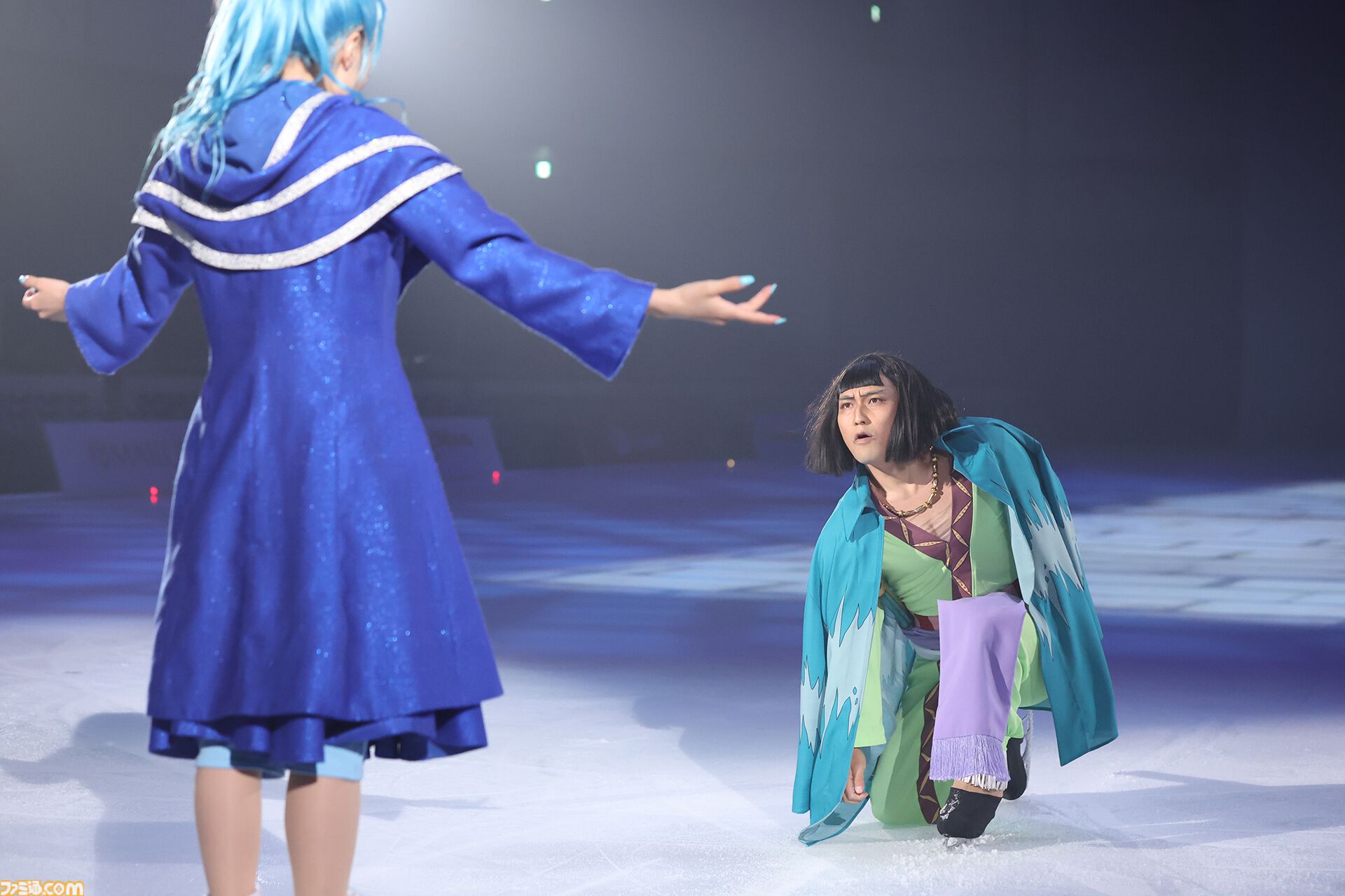 『ワンピース・オン・アイス』宇野昌磨さんとゲーマー4人がきゃっきゃする記事。殴る蹴るには物理法則が邪魔