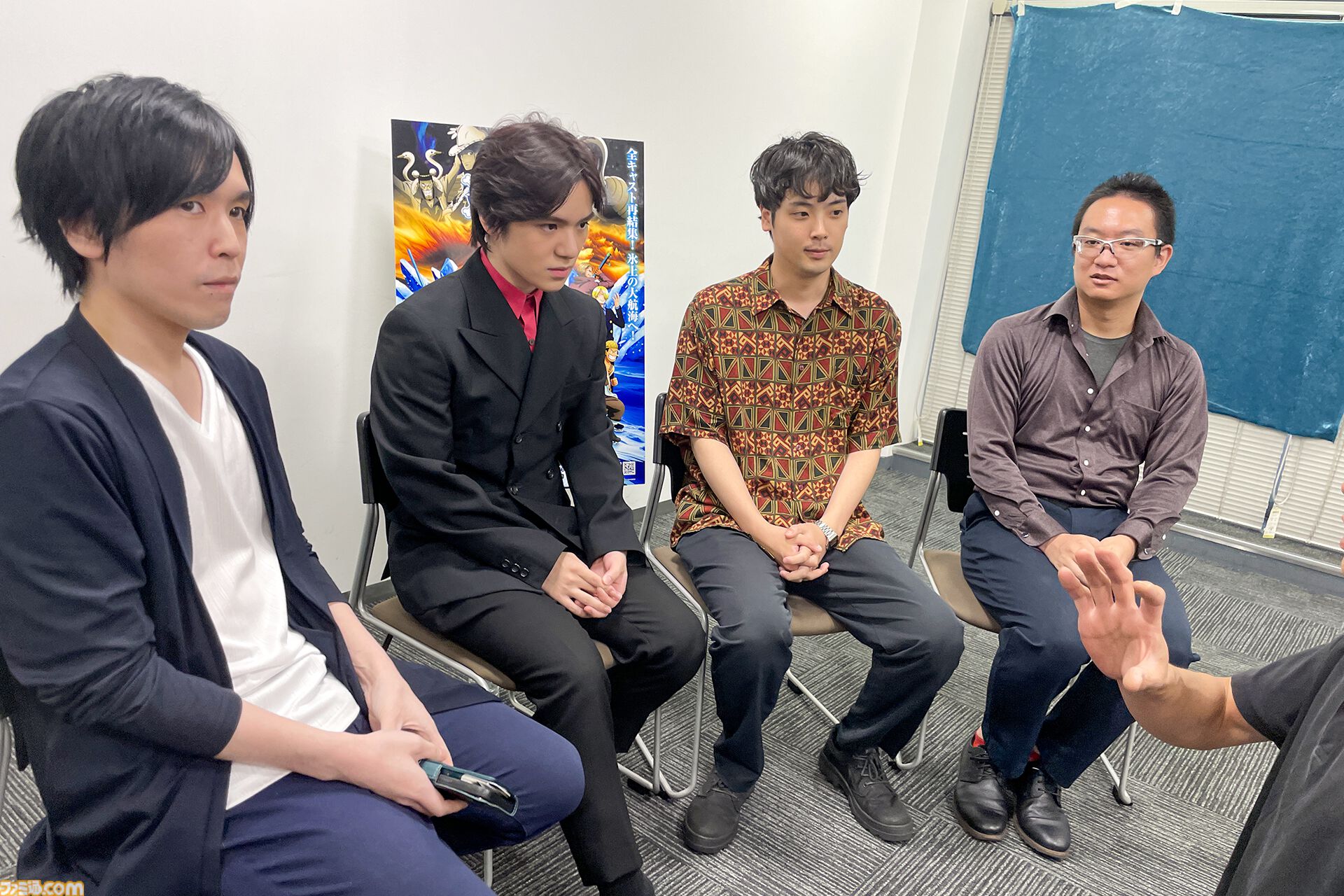 『ワンピース・オン・アイス』宇野昌磨さんとゲーマー4人がきゃっきゃする記事。殴る蹴るには物理法則が邪魔