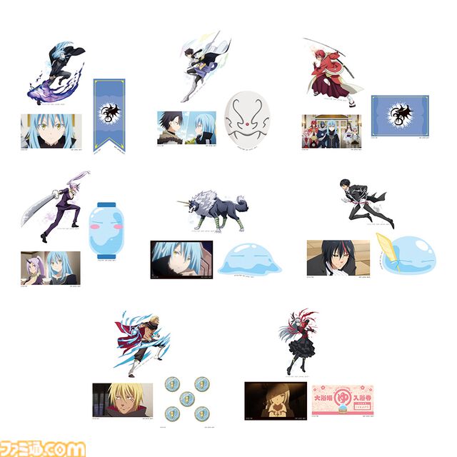 『転スラ』一番くじが本日（8/3）発売。リムル、ルミナス、ヒナタのフィギュアが用意。食べ物に擬態したリムルのおいしいチャームがかわいい