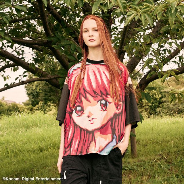 『ときメモ』藤崎詩織コラボアパレル、8/3よりCUNE取扱店で販売。ビッグTシャツや「噂とかされると、恥ずかしいし…。」ネックレスなどインパクト特大のラインアップ