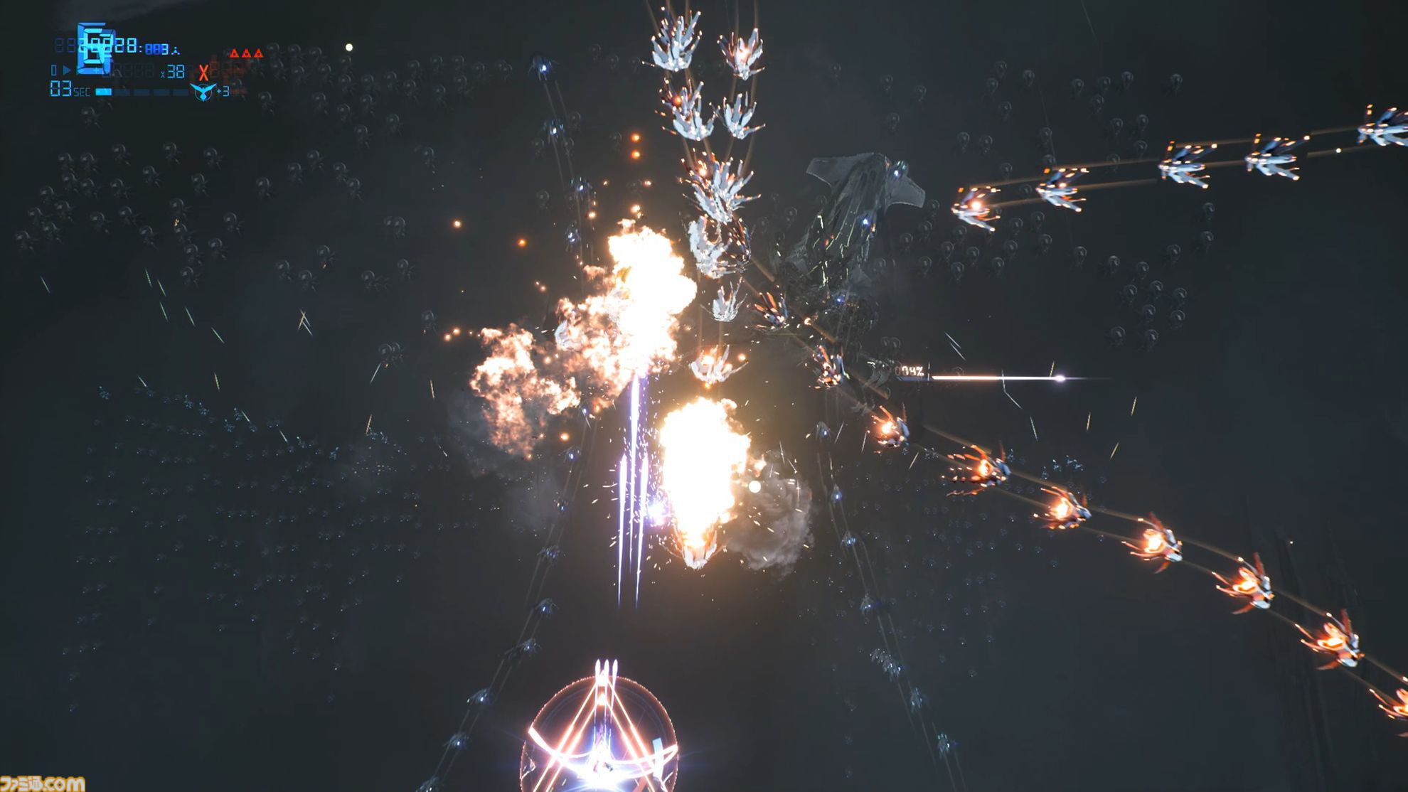 新作縦シュー『CYGNI』レビュー。敵多すぎるだろ！ 超絶猛攻を耐え忍ぶ、撃たれ＆撃ちまくりの新世代シューティングゲーム誕生。難度はバカ高い