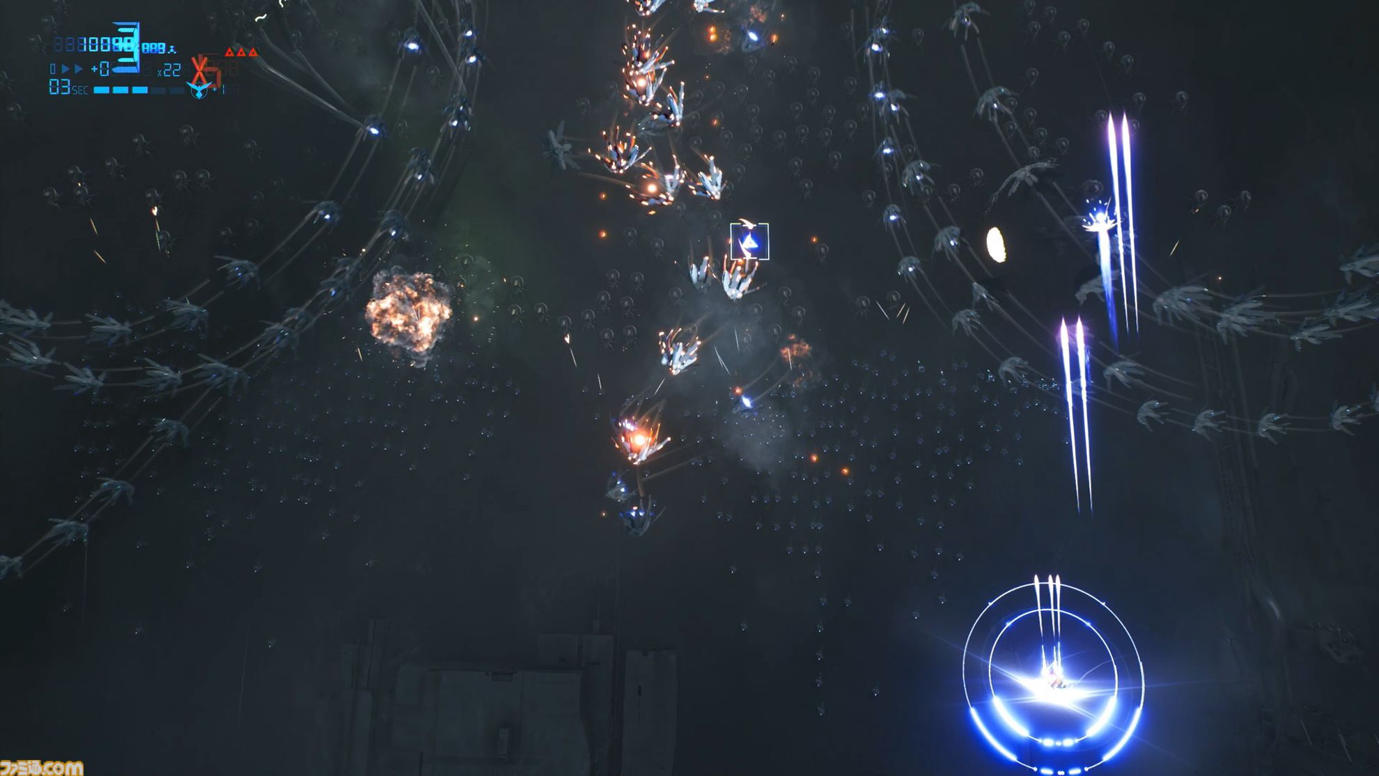 新作縦シュー『CYGNI』レビュー。敵多すぎるだろ！ 超絶猛攻を耐え忍ぶ、撃たれ＆撃ちまくりの新世代シューティングゲーム誕生。難度はバカ高い