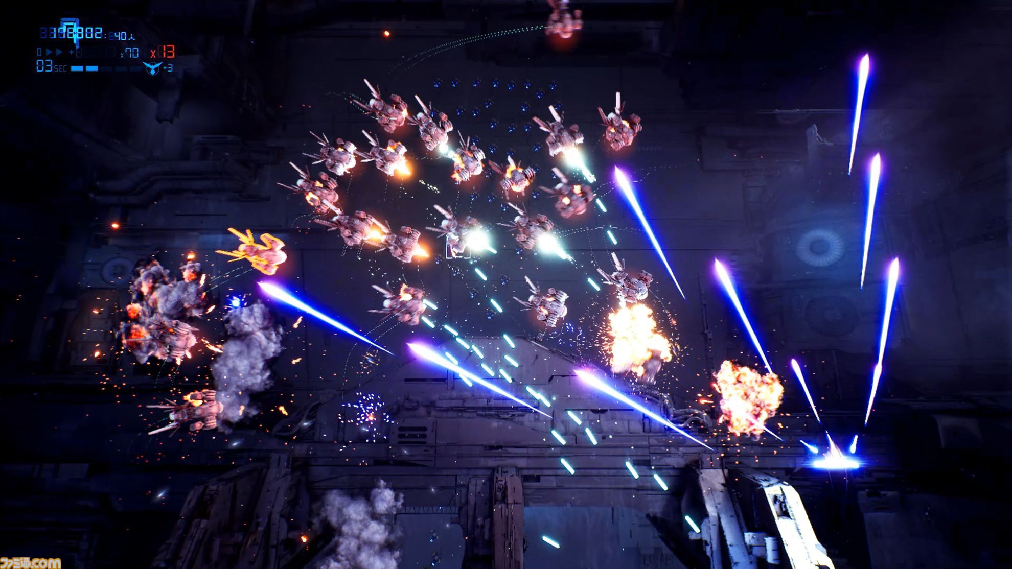 新作縦シュー『CYGNI』レビュー。敵多すぎるだろ！ 超絶猛攻を耐え忍ぶ、撃たれ＆撃ちまくりの新世代シューティングゲーム誕生。難度はバカ高い