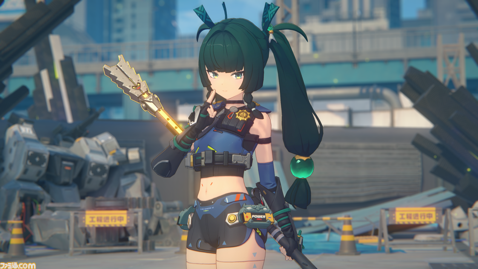 α1 ゼンレスゾーンゼロ 鮫&メイド服&ハイヒール エレン・ジョー スリ&プレマ α1 ゼンレスゾーンゼロ 鮫&メイド服&ハイヒール エレン・ジョー スリ