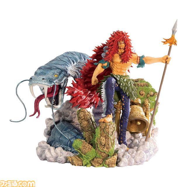 『ワンピース』カルガラのハイクオリティフィギュアが必ず当たる一番くじが登場。彩色の異なる2種類がラインアップ。価格は1回14000円