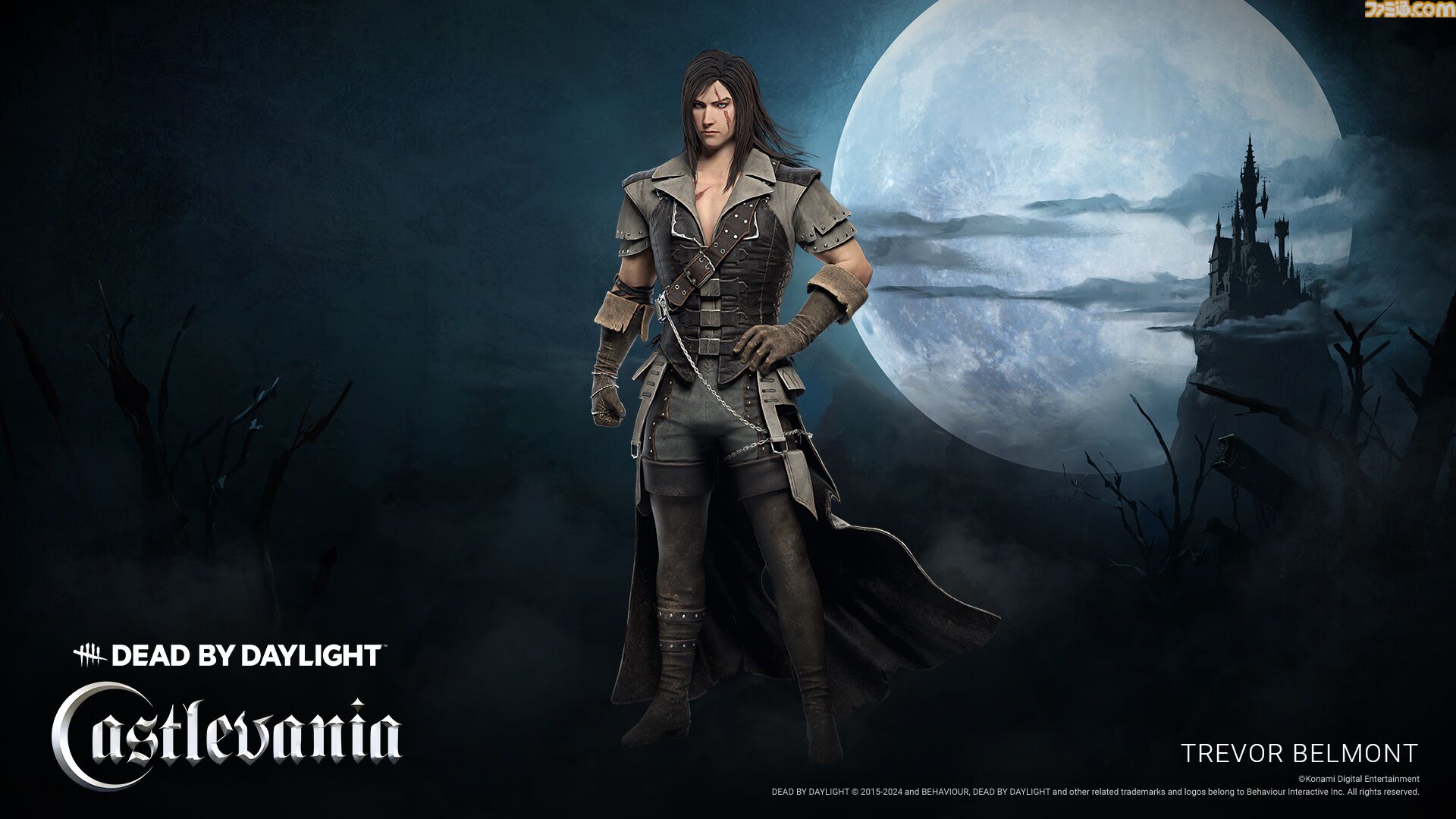 【DbD】『デッドバイデイライト』の世界に『悪魔城ドラキュラ』が登場。新キラー“ドラキュラ”、新サバイバー“トレバー・ベルモンド”が参戦。8月7日よりPTBがスタート