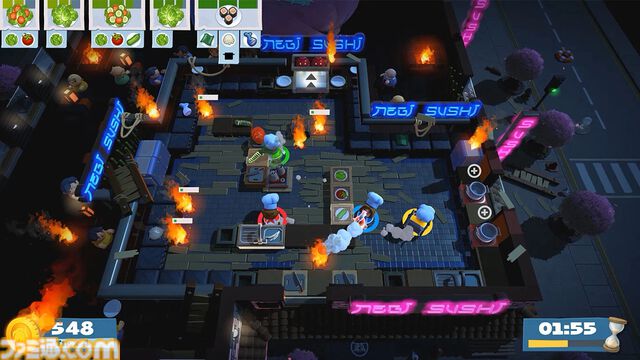 【Switch】2024年7月のDLソフトランキングTOP20発表。シリーズ最新作『パワプロ2024-2025』が1位。『オーバークック2』『スイカゲーム』が続く