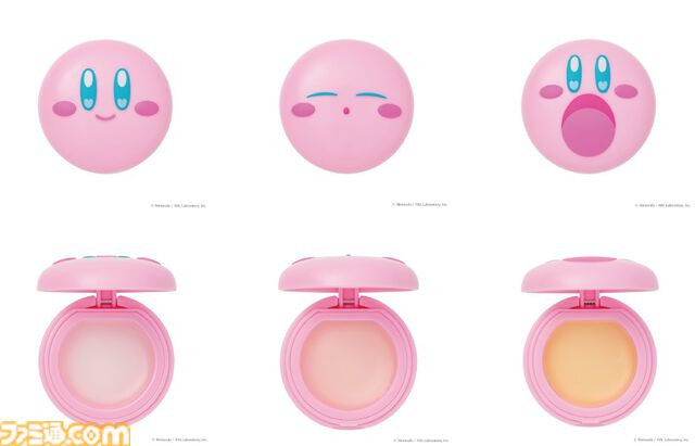 『星のカービィ』フェイス型ケースのリップバーム、肌触り抜群のヘアバンドが登場。Lovisiaとのコラボ商品が8月13日より先行発売