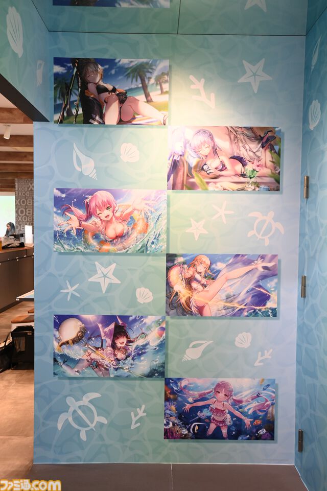 『ヘブバン』第3弾コラボカフェリポート。プロモーションムービーに心を揺さぶられながら夏らしい料理を満喫！ 水着キャラクターが店内を彩る