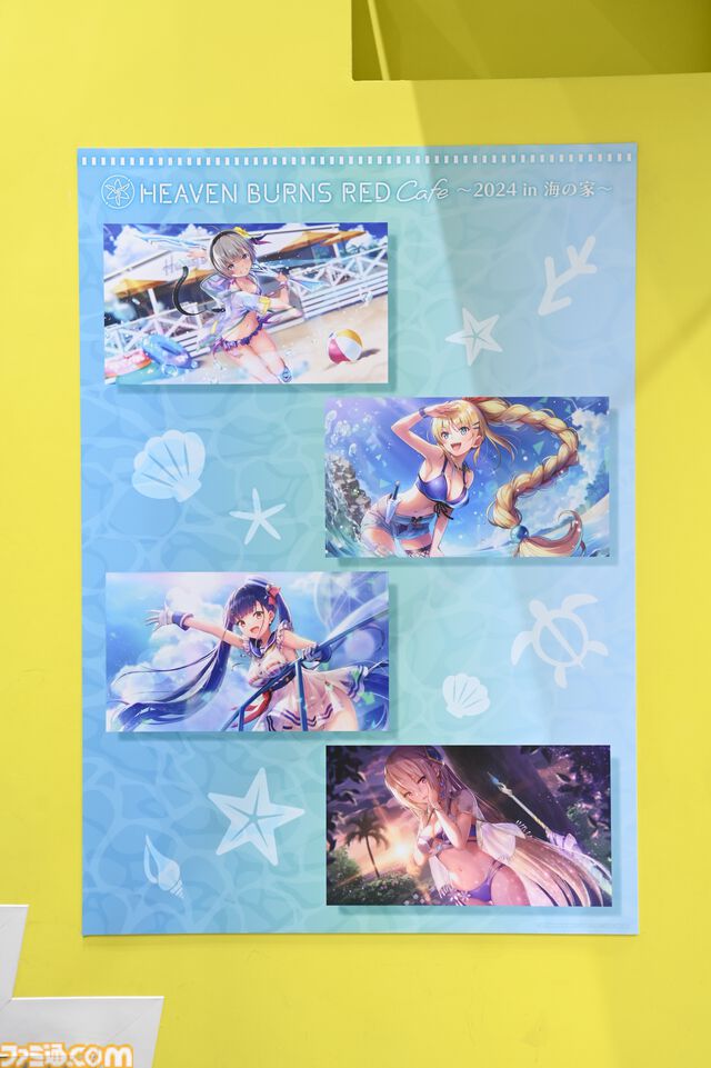『ヘブバン』第3弾コラボカフェリポート。プロモーションムービーに心を揺さぶられながら夏らしい料理を満喫！ 水着キャラクターが店内を彩る