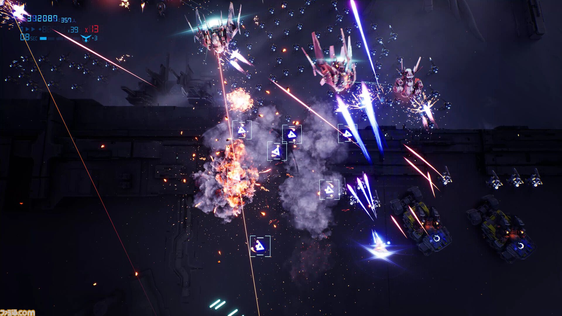 【無料】『CYGNI（シグニ）』がEpic Gamesストアで配布中。圧倒的弾幕と臨場感が味わえる縦スク型シューティング