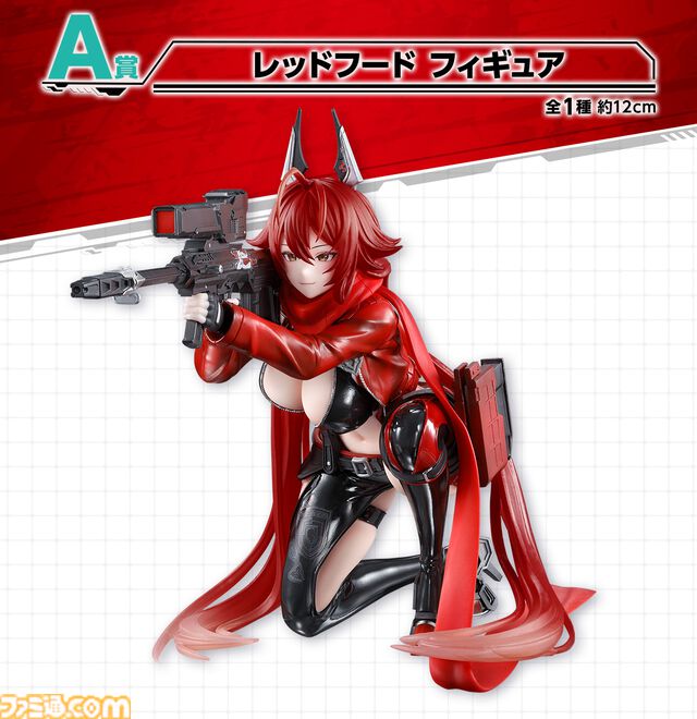 【NIKKE】一番くじ第3弾が12月下旬発売。レッドフードと紅蓮のフィギュアデザインが先行公開。背中を正面に飾っても映える【ニケ】