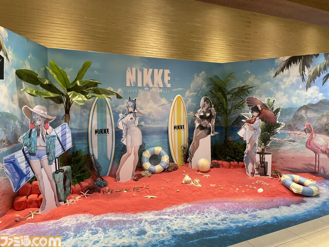 『NIKKE』韓国ポップアップストアをリポート。24年の夏イベントがモチーフ！ 水着だけじゃないさまざまなグッズ。頼む、日本でも開催してくれ【ニケ】