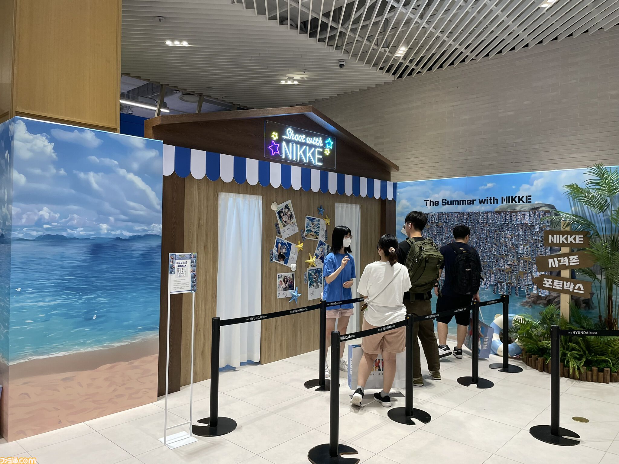 『NIKKE』韓国ポップアップストアをリポート。24年の夏イベントがモチーフ！ 水着だけじゃないさまざまなグッズ。頼む、日本でも開催してくれ【ニケ】