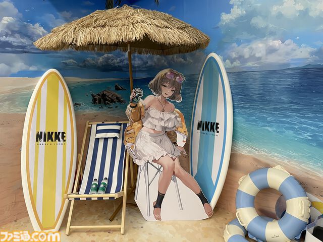 『NIKKE』韓国ポップアップストアをリポート。24年の夏イベントがモチーフ！ 水着だけじゃないさまざまなグッズ。頼む、日本でも開催してくれ【ニケ】