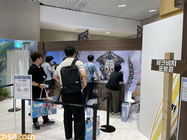 『NIKKE』韓国ポップアップストアをリポート。24年の夏イベントがモチーフ！ 水着だけじゃないさまざまなグッズ。頼む、日本でも開催してくれ【ニケ】
