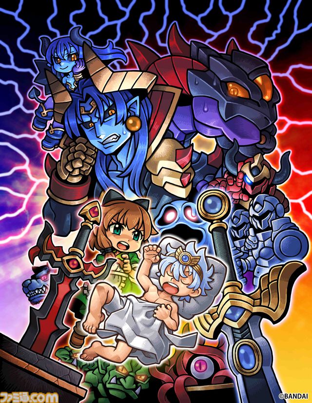 ガシャポン新フィギュア『まちぼうけダンジョン』8月2週目より順次発売。『神羅万象チョコ』原川光博氏がキャラデザを担当