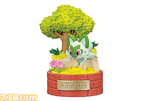 【ポケモン】森で過ごすピカチュウやニャオハ、オタチたちの自然体な姿がかわいいインテリアフィギュアが本日（8/12）発売