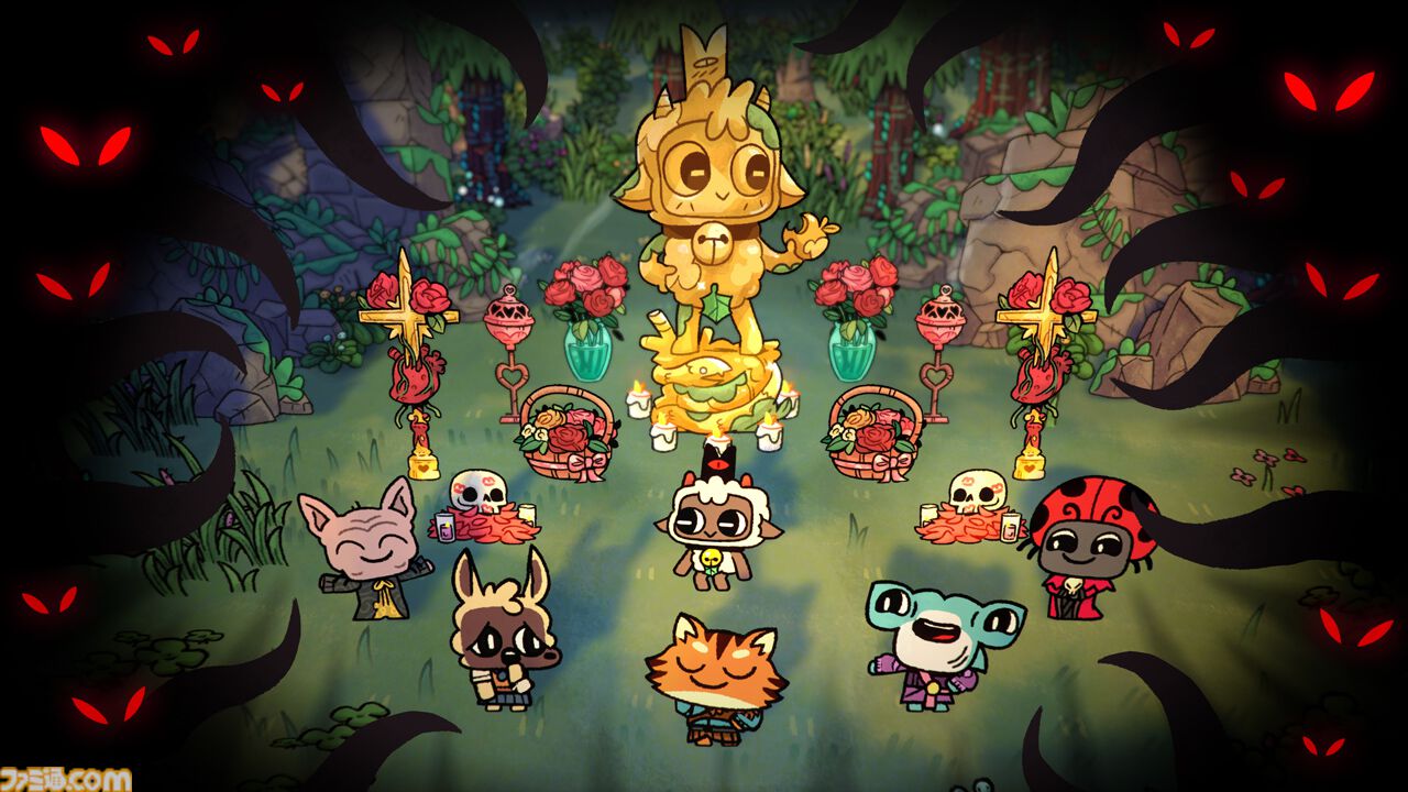 かわいい子羊がカルト教団を作り上げる『Cult of the Lamb』協力プレイ