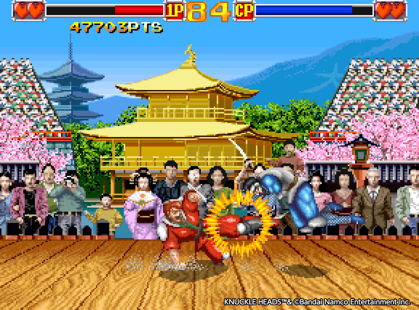 【アケアカ】『ナックルヘッズ』8/15発売。ナムコから1993年にリリースされた最大4人同時プレイ可能な対戦格闘ゲーム