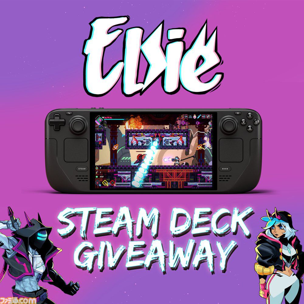 2Dローグライクアクション『Elsie』9月10日にリリース。自動生成されるドット絵ステージを華麗なアクションで駆け抜けろ