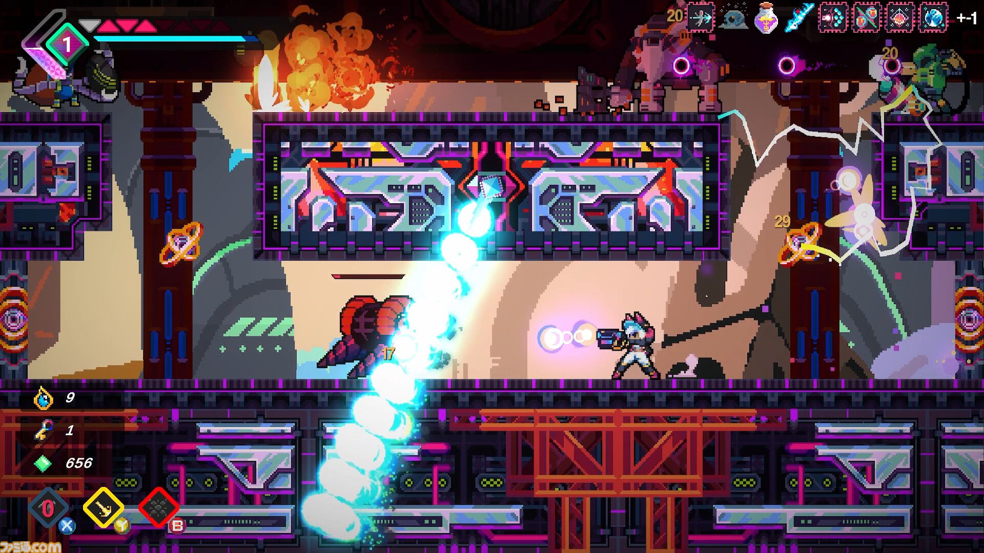 2Dローグライクアクション『Elsie』9月10日にリリース。自動生成されるドット絵ステージを華麗なアクションで駆け抜けろ