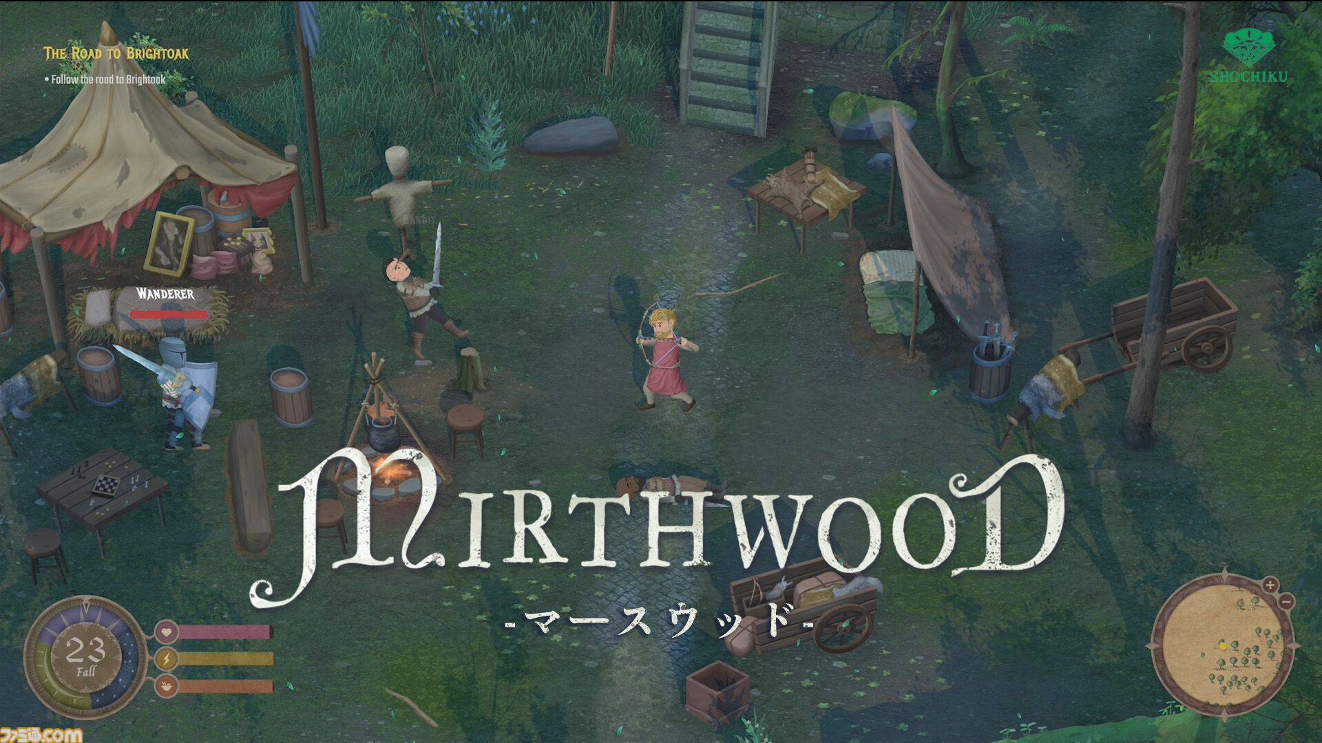 中世オープンワールドRPG『マースウッド』マルチプレイが来年のアップデートで追加。MODモードの実装やプレイヤーどうしで家族になれる機能も