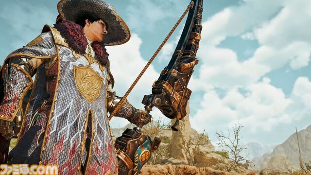 『モンハンワイルズ』弓の紹介動画が公開。さまざまな射撃で立ち回る中距離武器。“導ノ矢”を当てると撃った矢が追尾するようになる