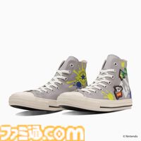コンバース×『スプラトゥーン3』コラボで専用デザインのオールスターが発売決定。サイドオーダーのカスタマイズモデルも！