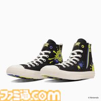 コンバース×『スプラトゥーン3』コラボで専用デザインのオールスターが発売決定。サイドオーダーのカスタマイズモデルも！
