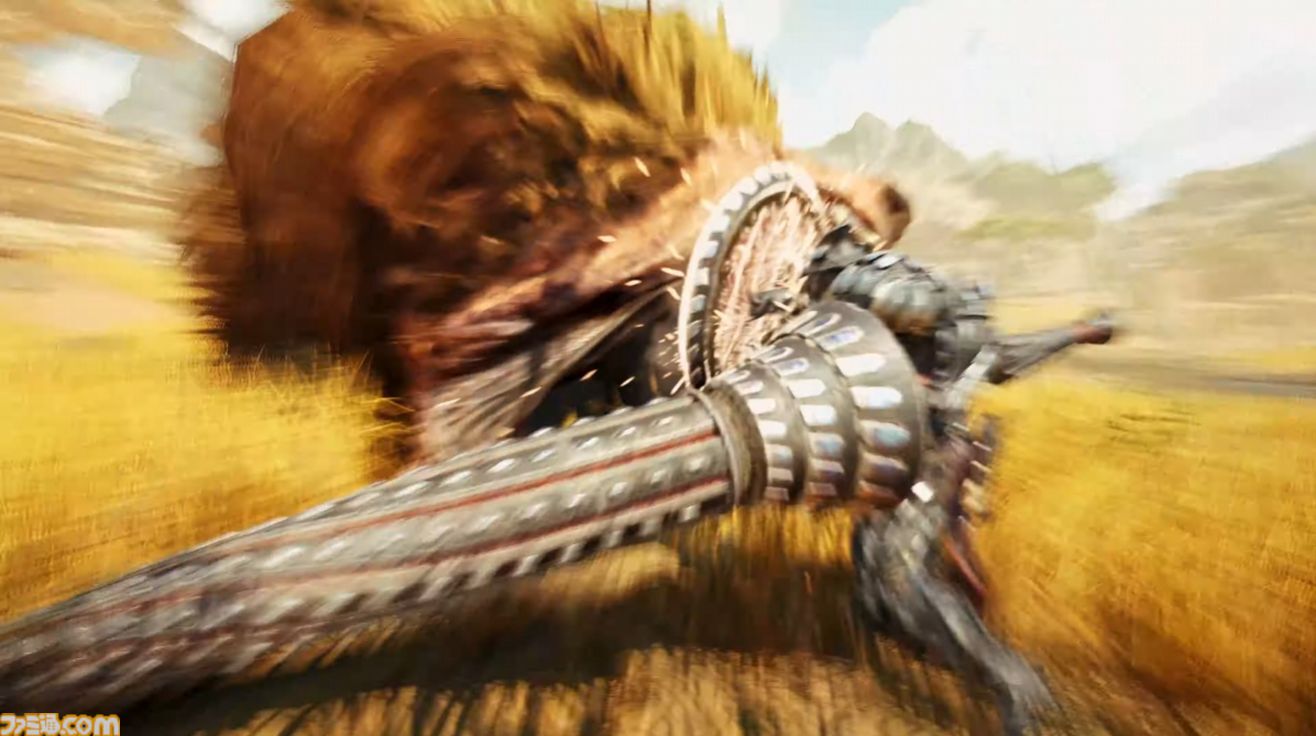 『モンハンワイルズ』ランスの武器紹介動画が公開。トップクラスのガード性能を持つ武器。突進攻撃から反転しての薙ぎ払い、大きくジャンプして突き攻撃をくり出すシーンも