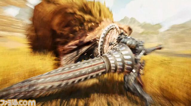 『モンハンワイルズ』ランスの武器紹介動画が公開。トップクラスのガード性能を持つ武器。突進攻撃から反転しての薙ぎ払い、大きくジャンプして突き攻撃をくり出すシーンも