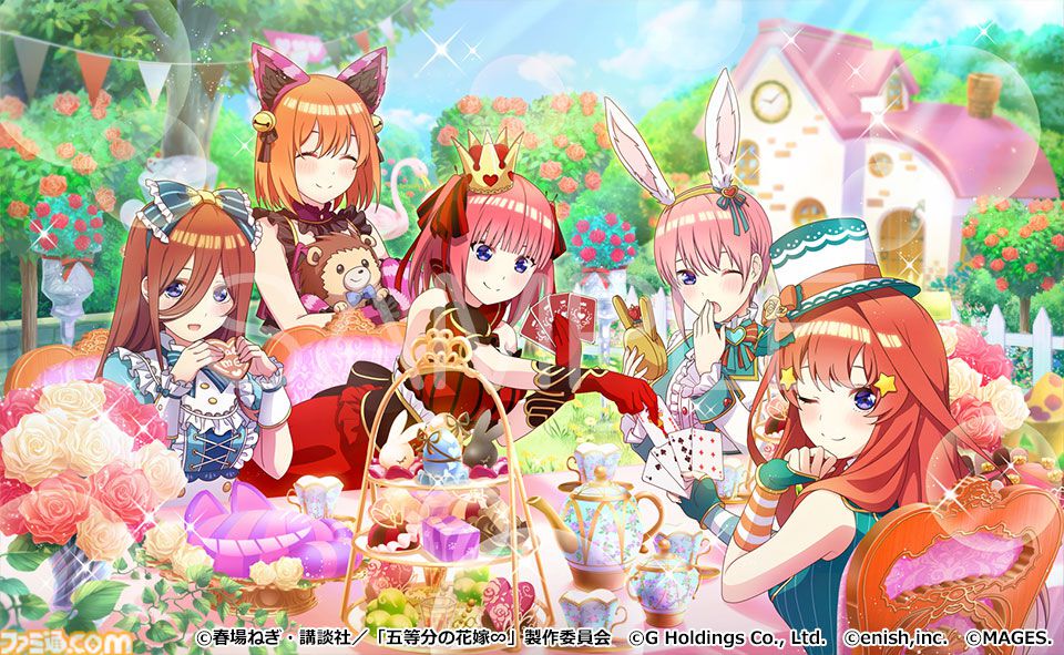 五等分の花嫁ごとぱずストーリー2nd 五等分の花嫁 ごとぱずストーリー 2nd』 10月31日に発売延期