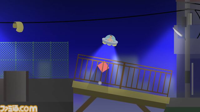 壺おじライクのイライラ棒的鬼畜ゲーム『UFO-Man』体験版がSteamにて配信。UFOで四角い荷物をアブダクションしながら頂上へ。接触しただけで簡単に落とす
