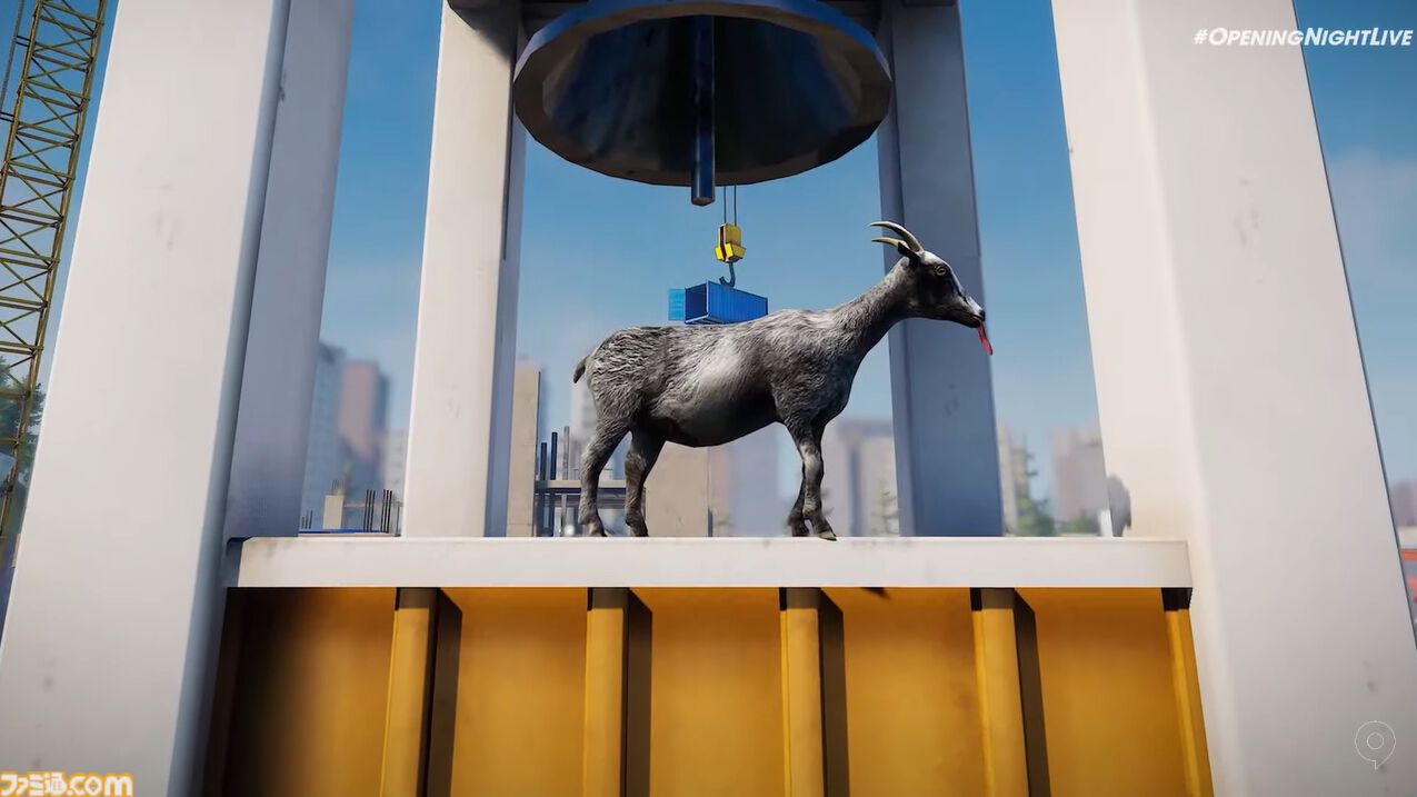 『Goat Simulator REMASTERED』が発表。カオスなヤギゲーがリマスターでよみがえる。2025年リリース予定【gamescom2024】