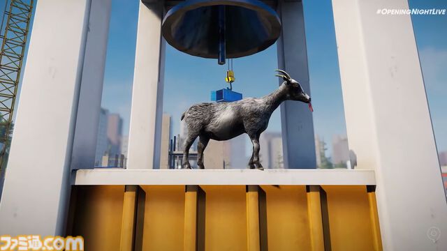 『Goat Simulator REMASTERED』が発表。カオスなヤギゲーがリマスターでよみがえる。2025年リリース予定【gamescom2024】