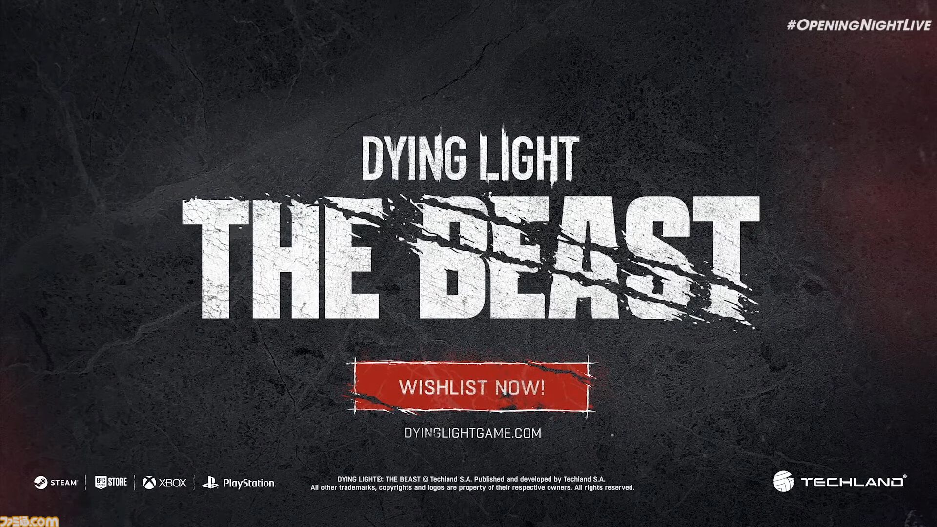 『Dying Light: The Beast』が発表。オープンワールド型ゾンビサバイバルゲーム『ダイイングライト』シリーズの新作【gamescom2024】
