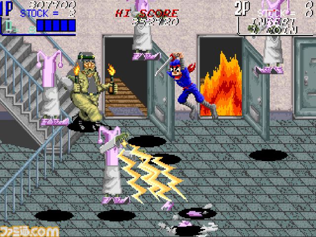 【アケアカ】『ニンジャキッズ』8月22日に発売。個性派揃いの忍者たちが悪魔の復活を目論む一味と戦うアクションゲーム