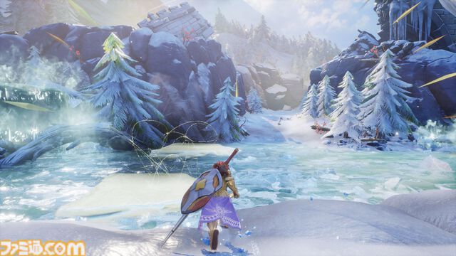 『聖剣伝説 ヴィジョンズ オブ マナ』主人公ヴァルの先輩ライザや世界中を旅するオーリンなどの詳細が明らかに。世界に災いをもたらす神獣も紹介