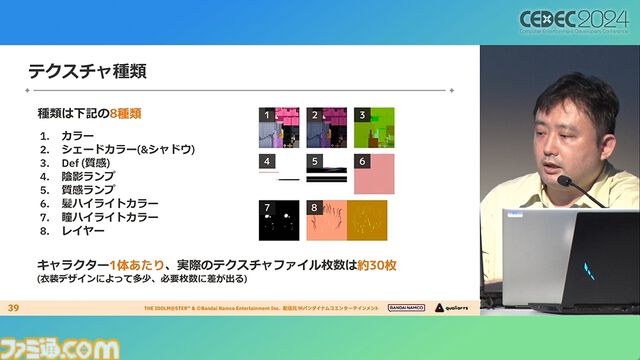 『学マス』アイドル衣装は“戦闘服への変身姿に似た特別感や迫力”。みずみずしさをコンセプトにモバイル3D美少女の最高クオリティーを目指したキャラクター・背景制作【CEDEC2024】